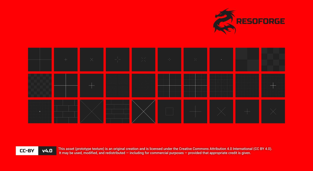 Prototype textures pack by ResoForge